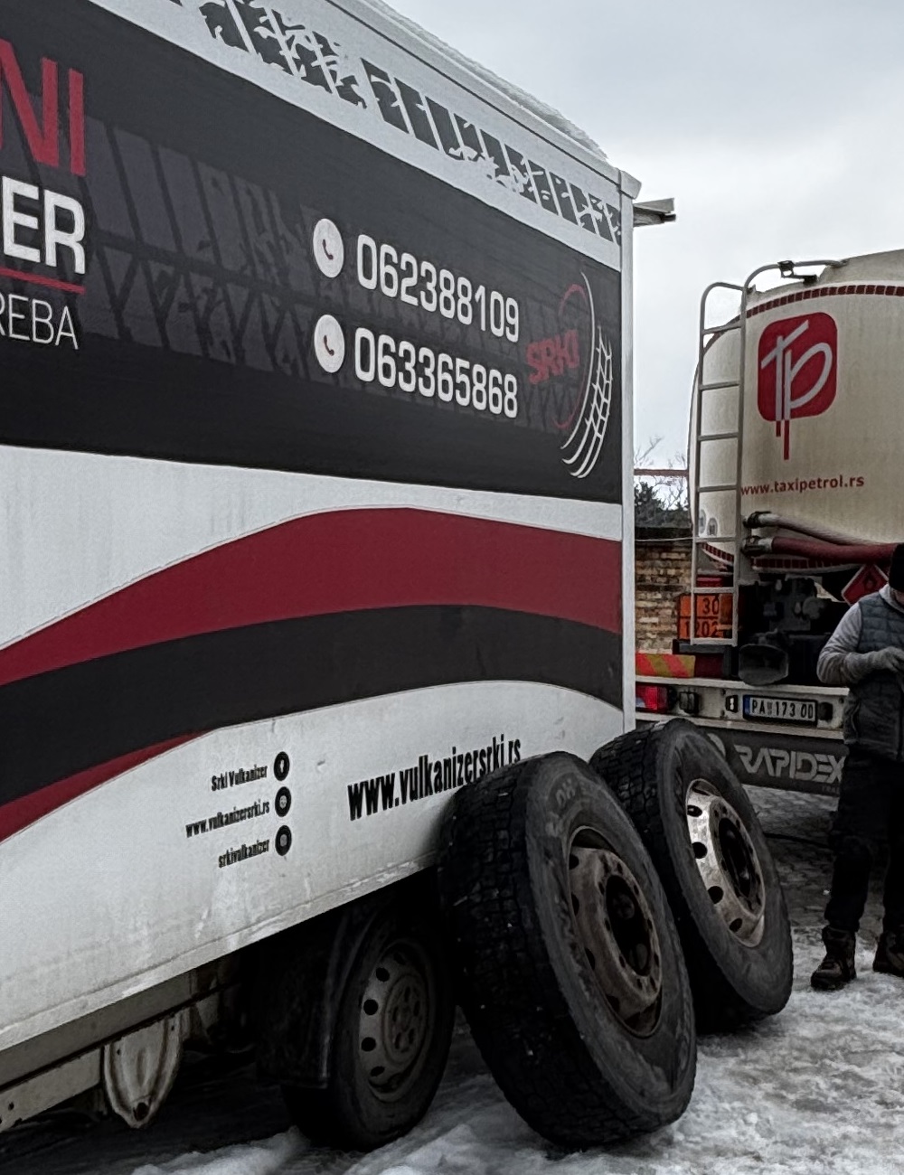 Mobilni vulkanizer - Kamioni i prikolice