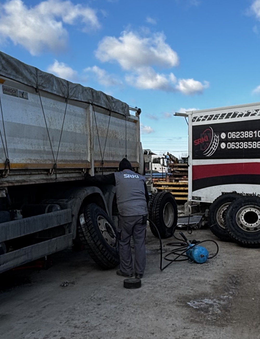 Mobilni vulkanizer - Kamioni i prikolice